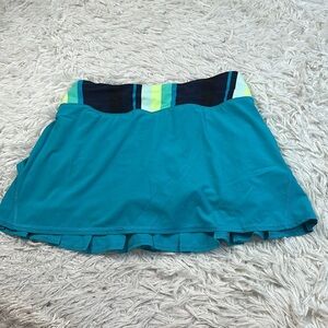 Lululemon Run: Pace Setter Skirt (Regular) *4-way Stretch Surge / Assorted Strip